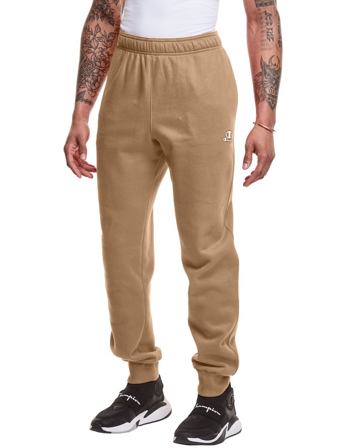 Champion Classic Fleece Joggingbroek Heren - Khaki - Belgie 2153BSATU